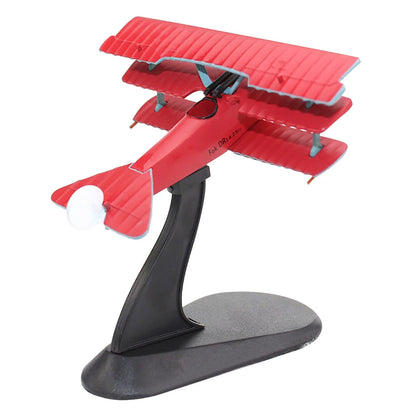 Fokker Triplane Model 1/72 Scale Red Baron German Aircraft Display Stand