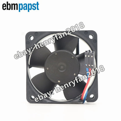 Ebmpapst 614N/2GHH Axial Fan DC 24V 3.6W 150mA 60*60*25mm EBM Cooling Fan 3Pin
