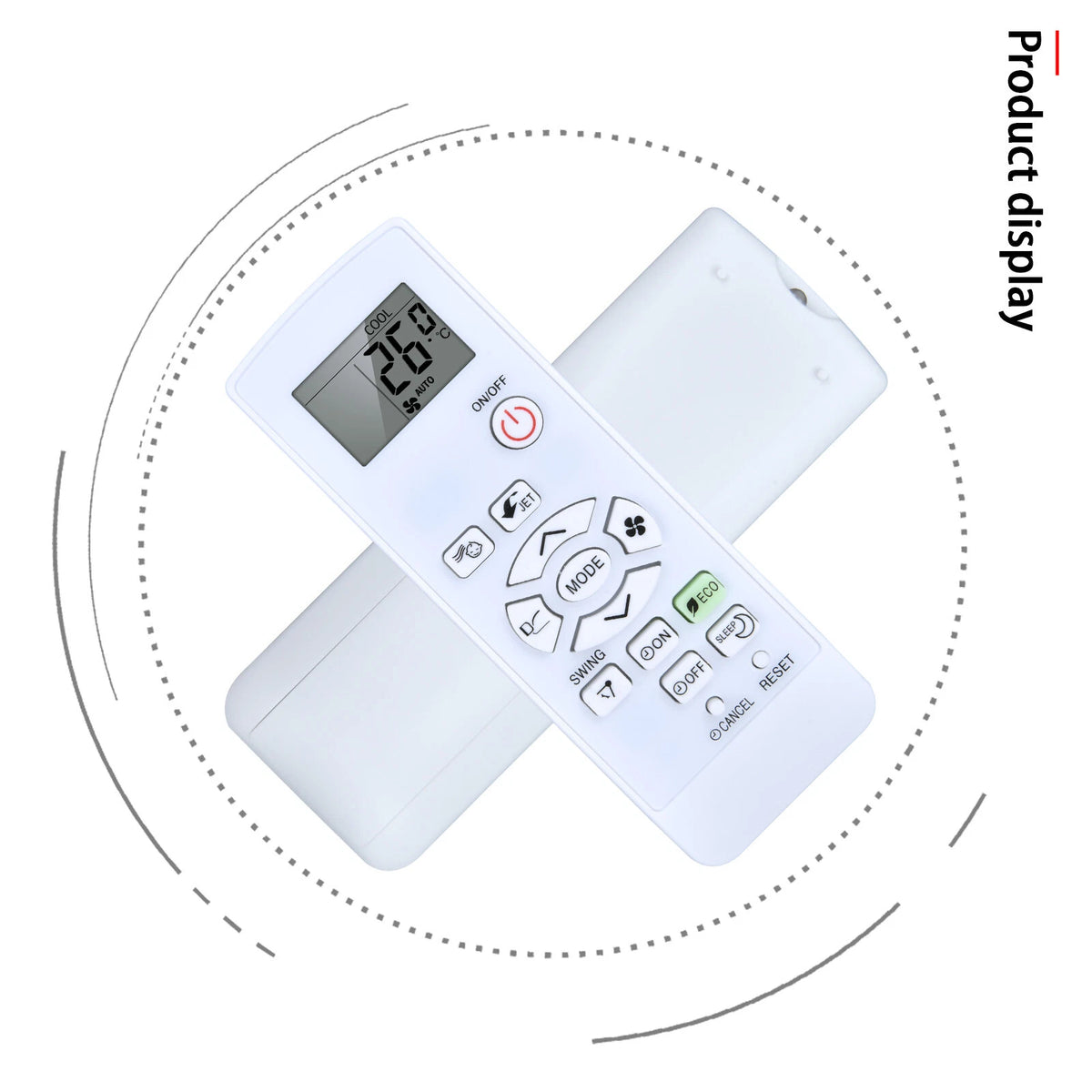 CRMC-A937JBEZ Replacement Remote Control For Sharp Air Conditioner