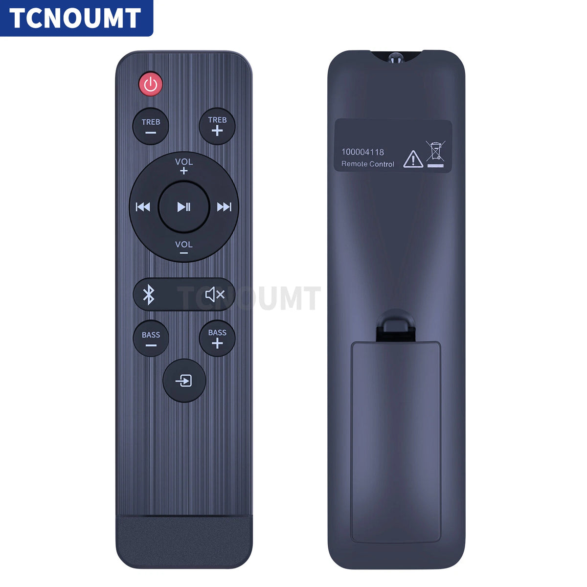 100004118 Replacement Remote Control For ONN 32 Inch 2.1 Soundbar System