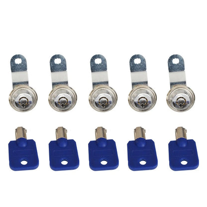 5pcs Cam Lock 27mm Length For Pinball Machine Arcade Cabinet Door Cupboard Lock