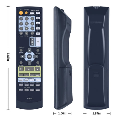 RC-606S Remote Control For Onkyo Home Theater System HT-R330 HT-R580 HT-S680