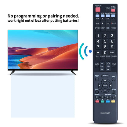 GA935WJSA Remote Control For Sharp AQUOS TV LC-70LE734U LC-40LE830U
