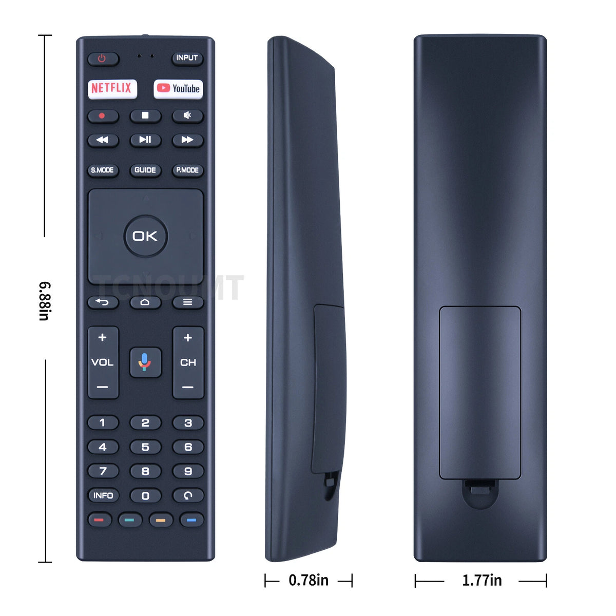 RM-C3363 Replacement IR Remote Control For JVC LED TV LT-32KB208