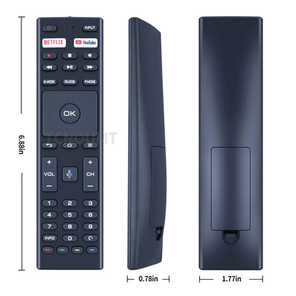 RM-C3363 Replacement IR Remote Control For JVC LED TV LT-32KB208