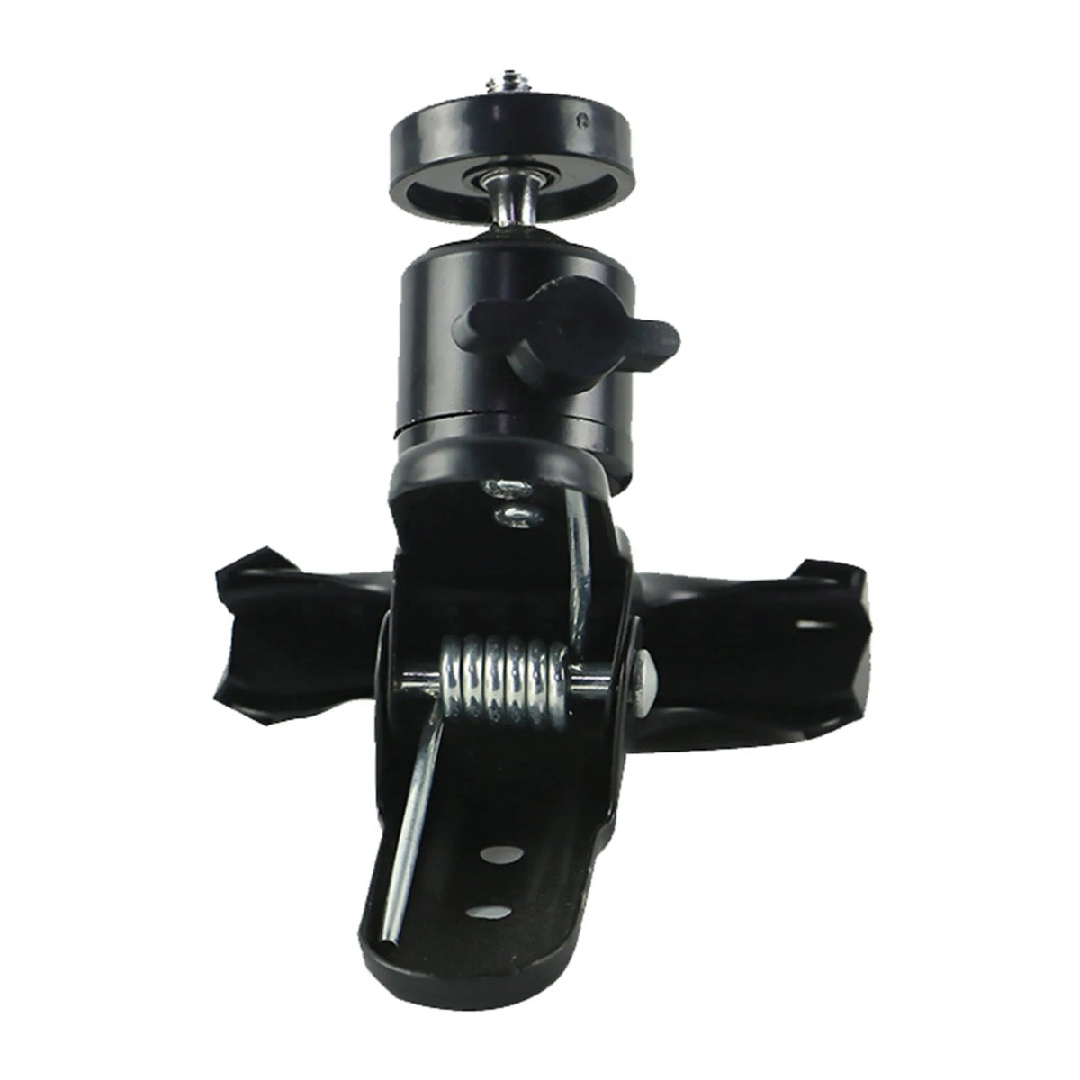 Camera Flash Light Clip Clamp Speedlite Holder Bracket with 360 Swivel Ballhead