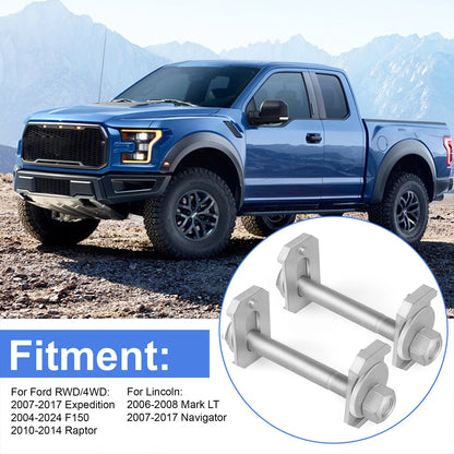 86252 Adjustable Cam Front Camber / Caster for 2004-2023 Ford F-150