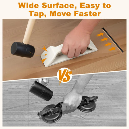 Floor Gap Fixer Tool, Violetfox Heavy-Duty Plank Grabber Laminate  Version