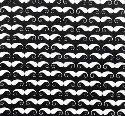 Amornphan  Printed Black Series Cotton Bundles Quilting Fabric for