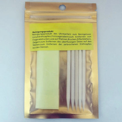 Watch Movement Cleaning Clay Rubber Cleaner+Stick Watch Repair Tool Accessories