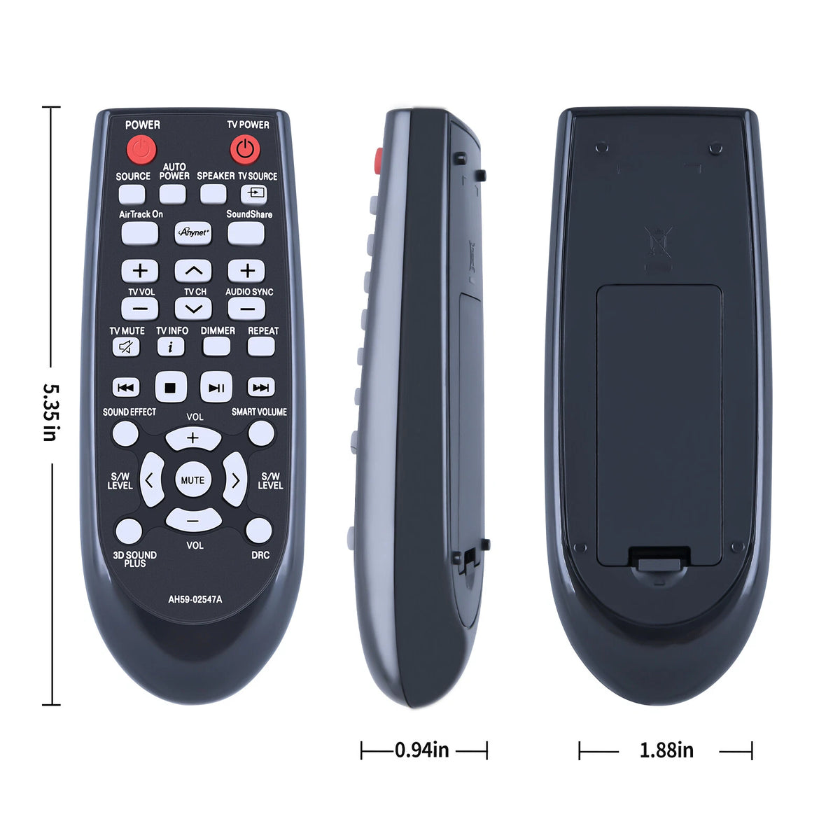 AH59-02547A Remote Control For Samsung Soundbar HW-FM45C HW-FM45 HWFM45
