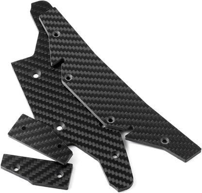 MORLORDY RC Chassis Armor Protector Carbon Fiber Skid Plate for ARR- ma 1/7...