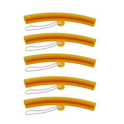 5pcs Tire Rim Edge Saver Protector Guard For Motorcycle Car Wheel Maintenance