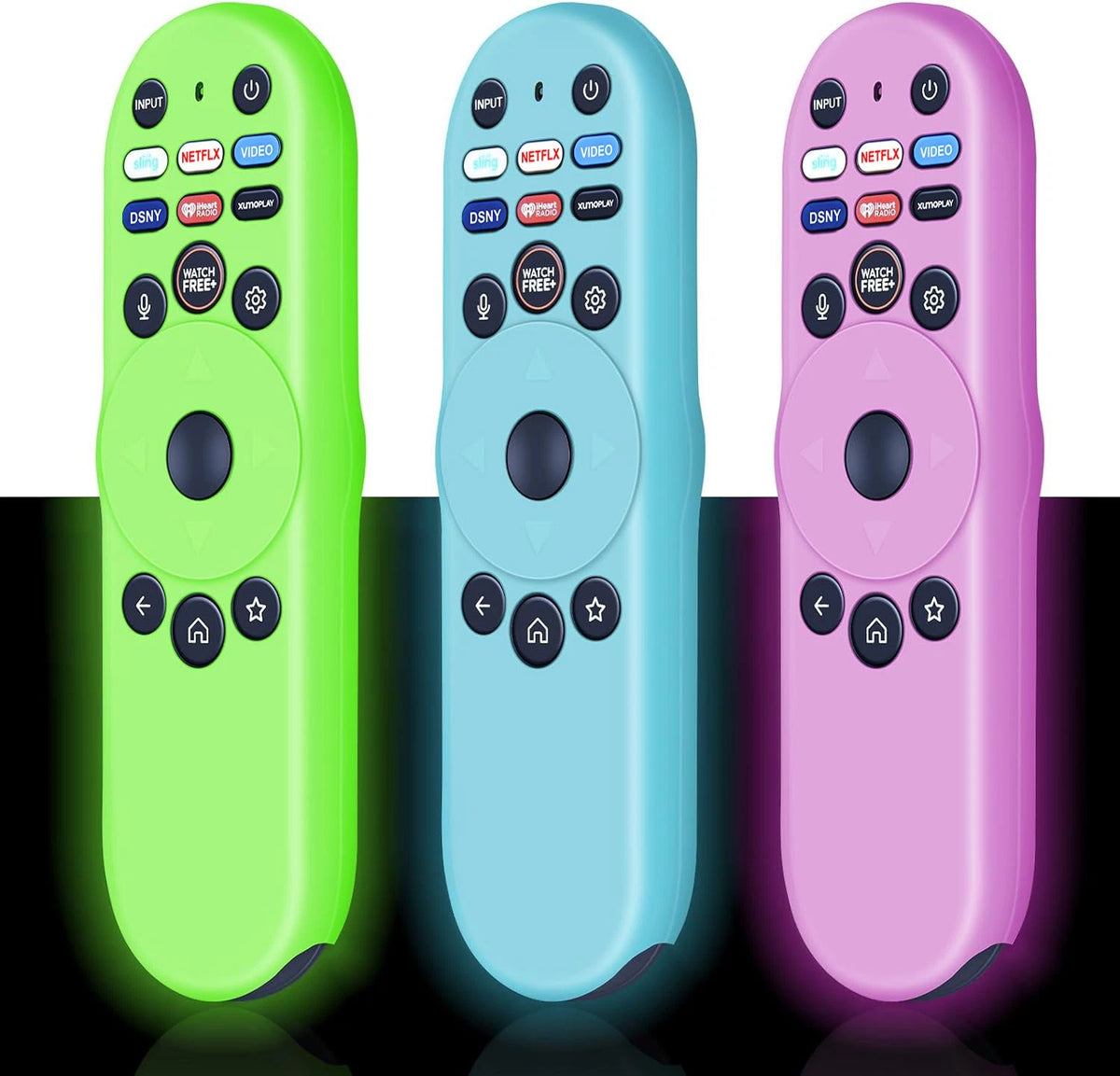 [3-Pack]XRT270 Remote Cover for Vizio Smart TV Silicone Controller Case Cover