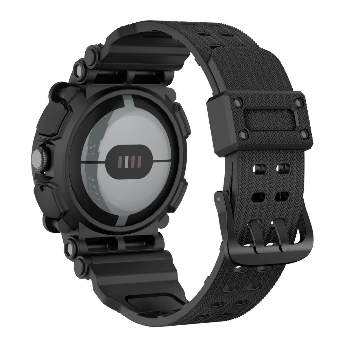 Shockproof Watch Case Strap for Google Pixel Watch Band Silicone Cover Bracelet