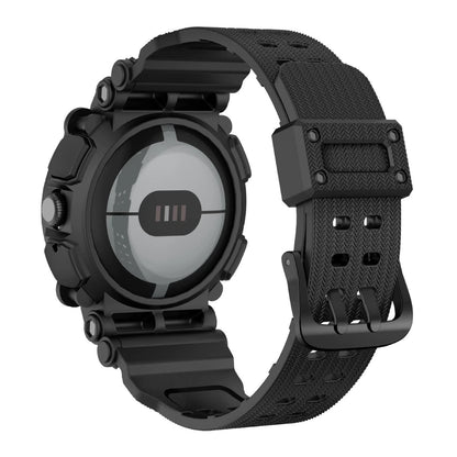 Shockproof Watch Case Strap for Google Pixel Watch Band Silicone Cover Bracelet