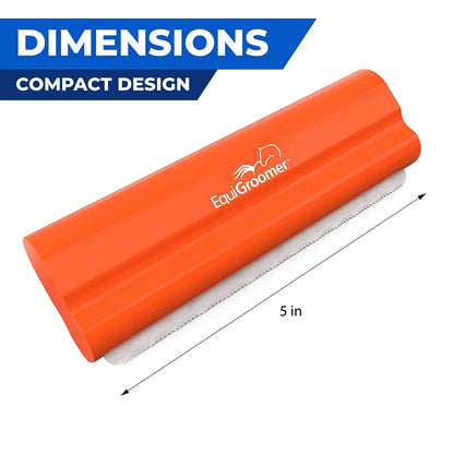 EasyGroomer Deshedding Brush for Dogs & Cats – Undercoat 5 Inch, Orange