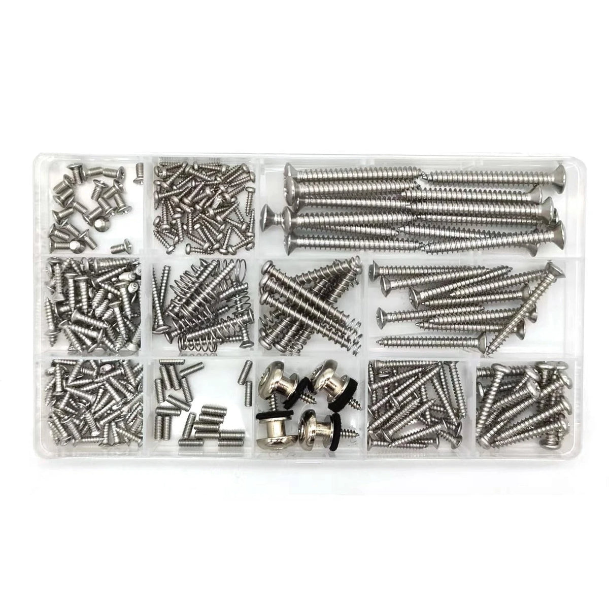 Vencetmat Guitar Screws Standard sizes suitable for guitar hardware, Uncoated