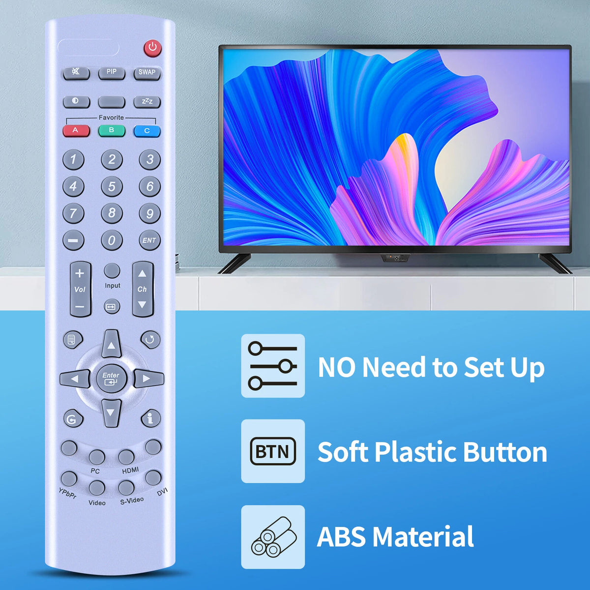 RMV-01 Remote Control For Westinghouse TV W3223 W4207 LVM-37W3SE LVM-37W3