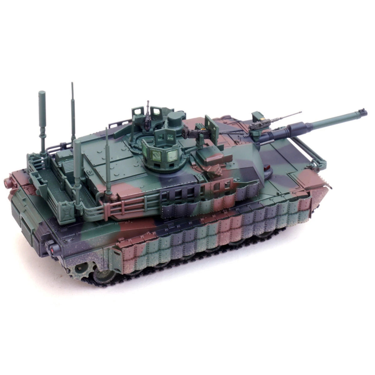13.5cm Diecast 1/72 US M1A2 TUSK II Abrams Main Battle Tank Model Static Display