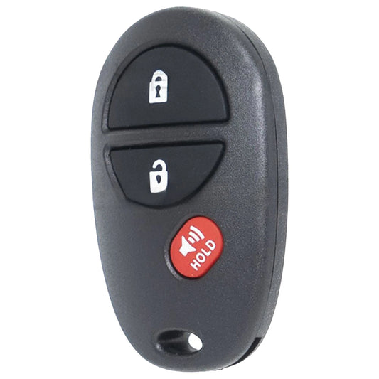 3-Button Car Remote Key Fob Kit For Toyota Tundra 2011-2017 GQ43VT20T Accessory
