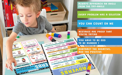 9 Pcs Parts Of Speech Posters For Classroom 11x14 inches, English Poster