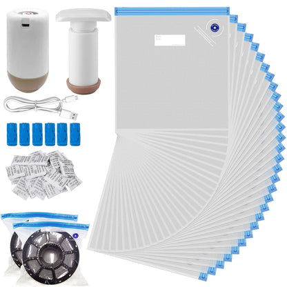 AONEGOLD 3D Printer Filament Storage Bags Vacuum Kit Printer...