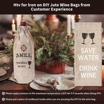 12 Pcs Burlap Wine Bags & Gift Tags, 12 Count (Pack of 1), Burlap/Red