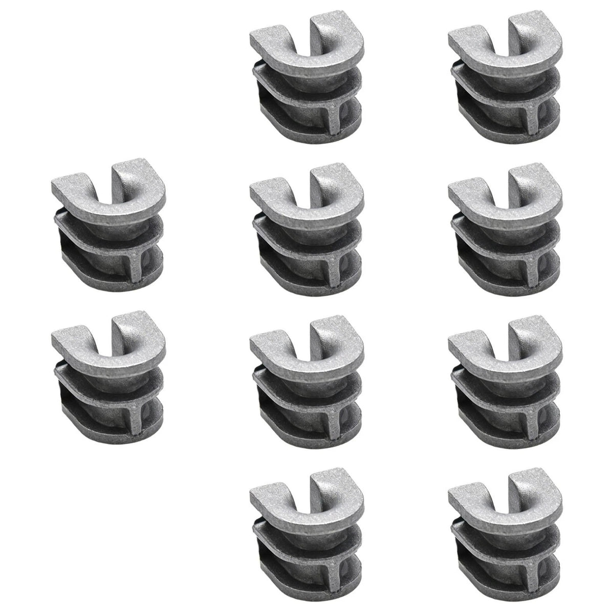 10 Pack Trimmer Head Eyelet Sleeves Fits for Stihl Stops Fraying Cast Aluminum