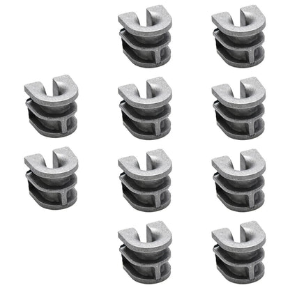 10 Pack Trimmer Head Eyelet Sleeves Fits for Stihl Stops Fraying Cast Aluminum