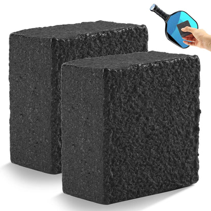 WALACT 2PCS Pickleball Paddle Eraser, Carbon Cleaner, Quick & Effective Black