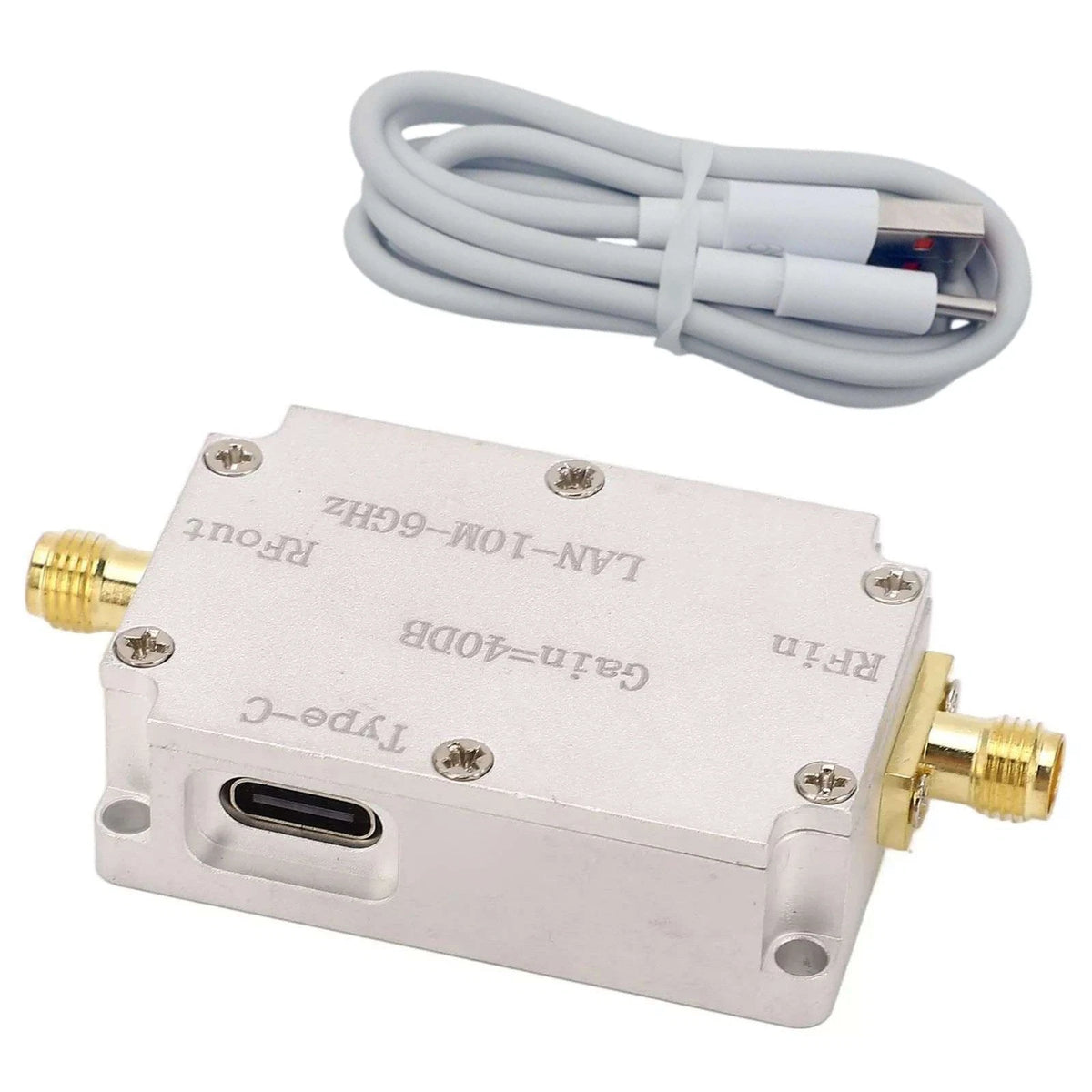 10M-6GHz RF Amplifier High Gain Driver Receiving Amplifier for GPS Receiver 40dB