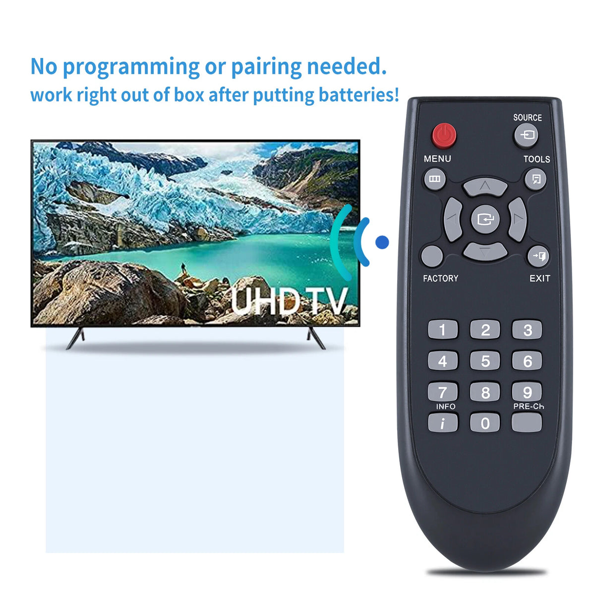 AA81-00243A Service Remote Control For Samsung TV TM930 UE55ES6100W
