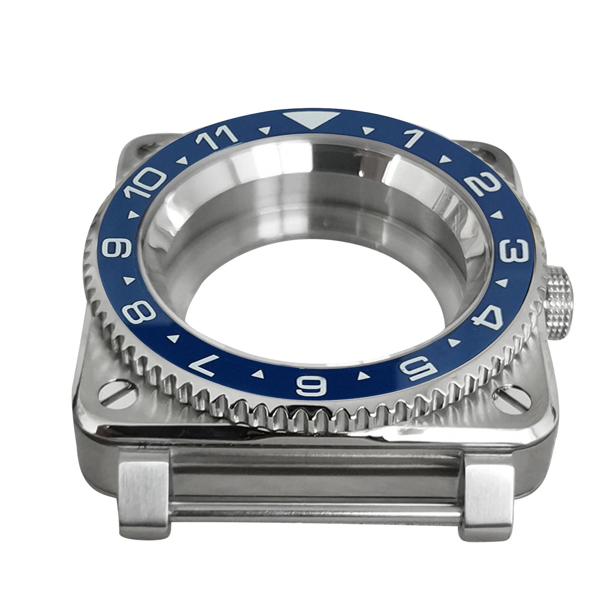 42mm Stainless Steel Watch Case For NH35/NH36/4R/7S Movement Accessories tt