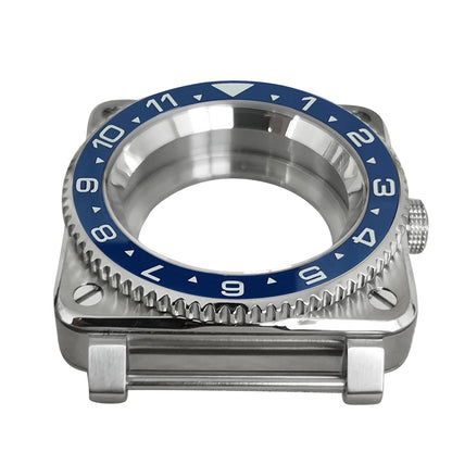 42mm Stainless Steel Watch Case For NH35/NH36/4R/7S Movement Accessories tt