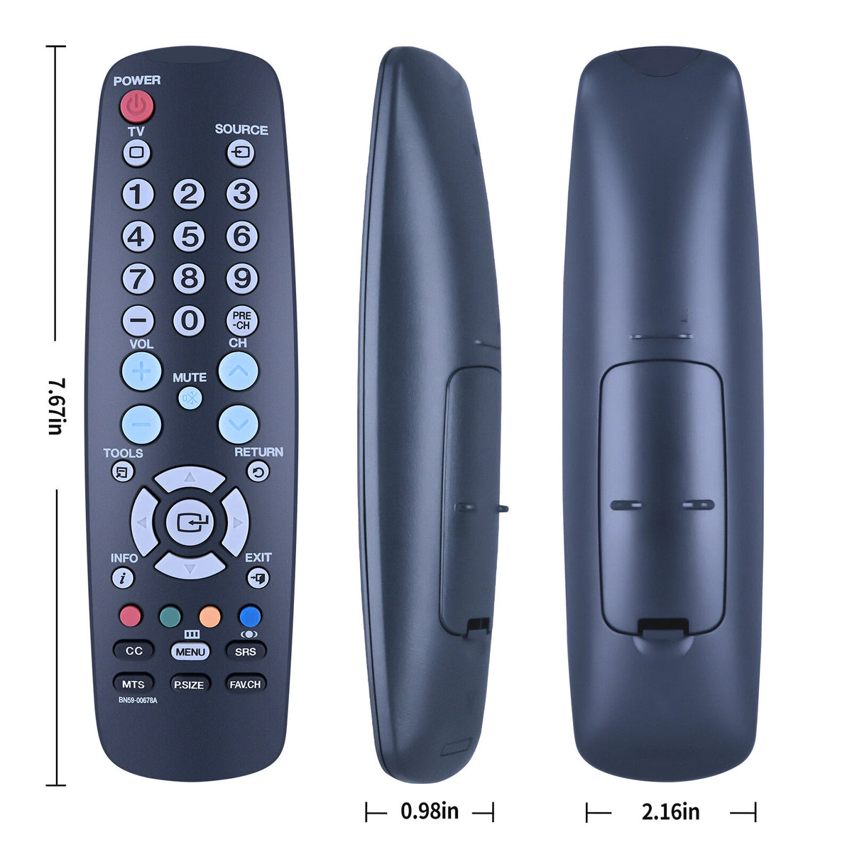BN59-00678A Remote Control For Samsung TV LN19A450C1D LN22A450C1D LN32A330