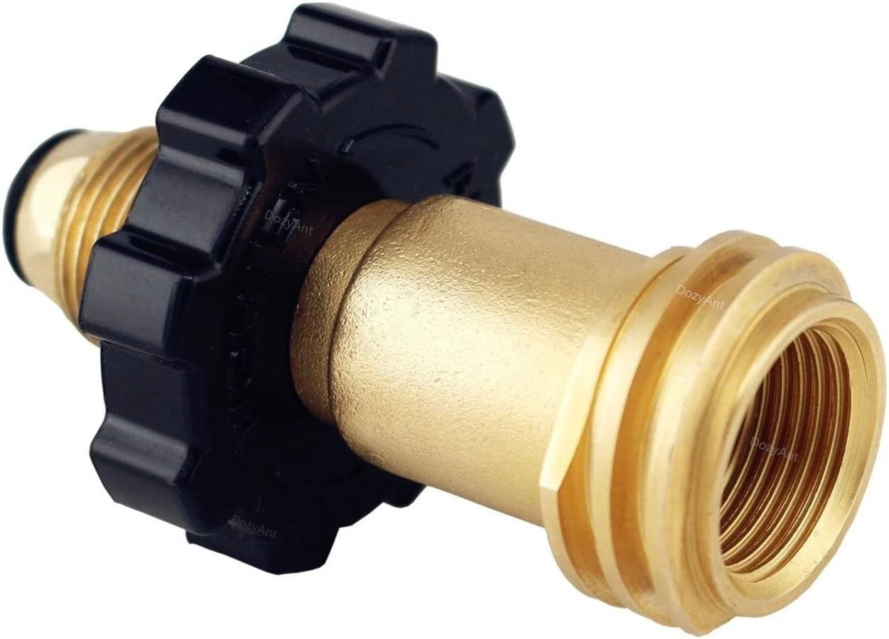 DOZYANT Universal Fit Propane Tank Adapter Converts POL to QCC1 / Type 1...