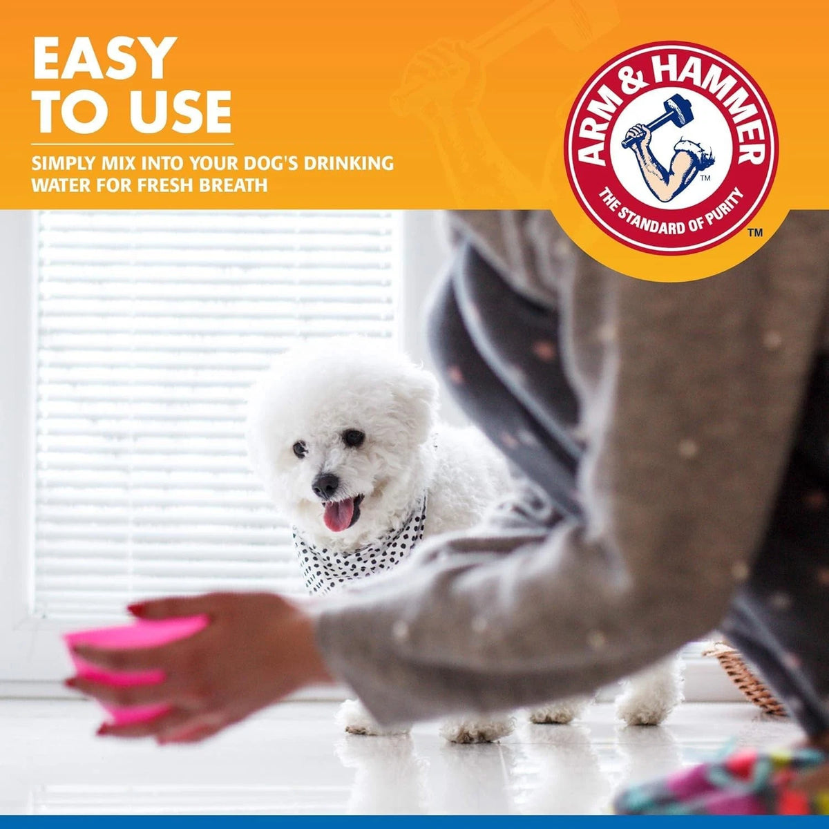 Arm & Hammer Clinical Care Dental Rinse for Adult Dogs, 16 Fl Oz (Pack of 2)