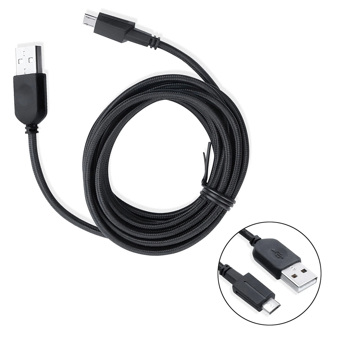PVC+Nylon  Mouse Cables Wire Replacement For ALIENWARE AW610M AW310M Mouse