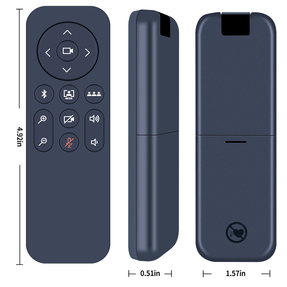 Remote Control For Sennheiser TeamConnect Bar S & Bar M