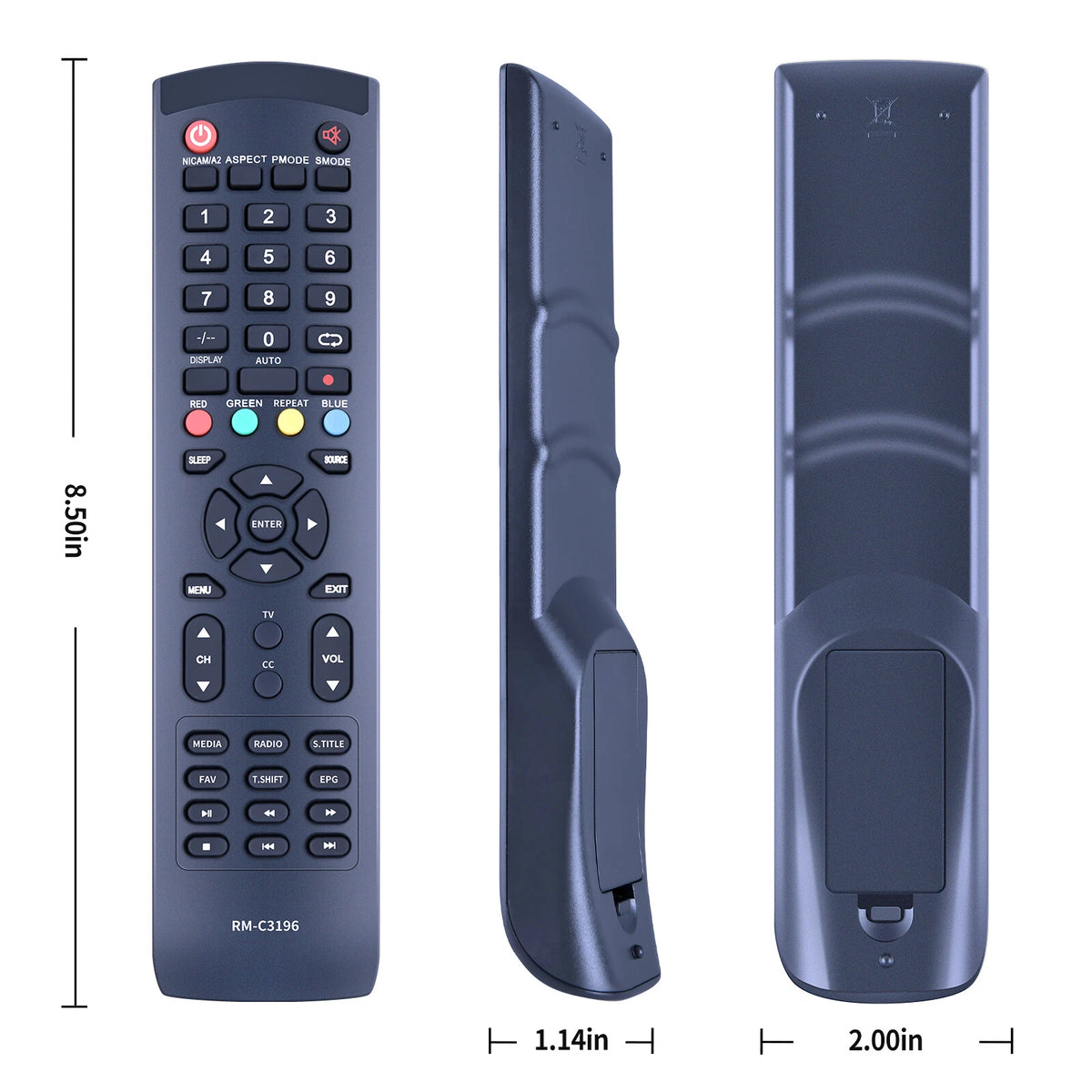 RM-C3196 Remote Control For JVC RM-C3139 LT-32N350 RM-C3157 LED LCD TV