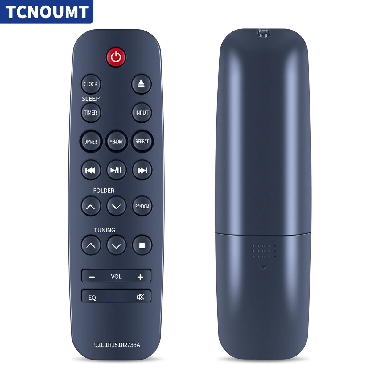 Remote Control For Sharp CD-BH10 Vintage Style Wireless Bluetooth Audio Speaker