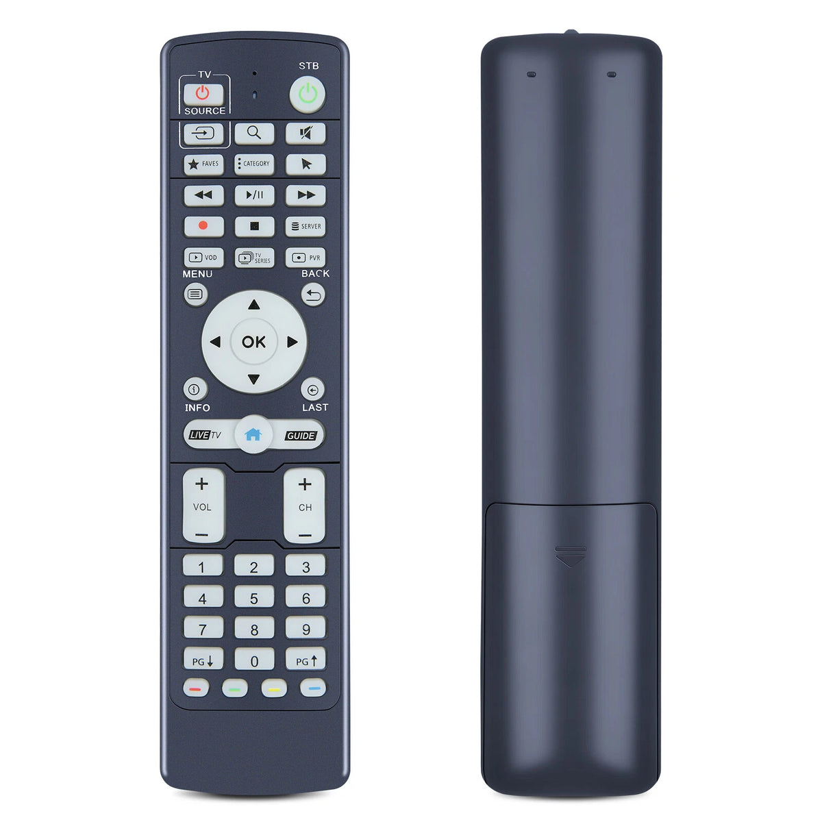 IR-100L Generic Replacement Compatible with BUZZ TV Set Top Boxes XR4000 XRS4500