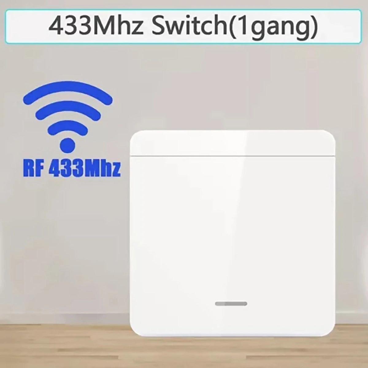 1Set 433MHz Wireless Remote Control Switch Intelligent Lamps Receiver