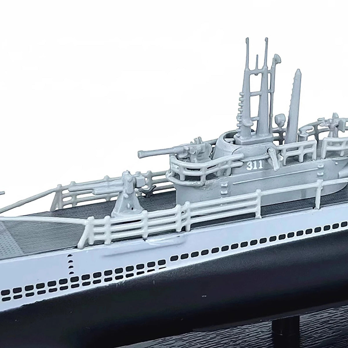 27cm Diecast Alloy 1/350 WWII USS Navy Archerfish Submarine Model Souvenir