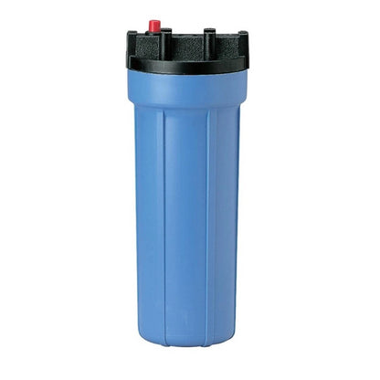 Pentair Pentek 158005 Traditional Slim Line Filter Housing, Single Unit, Blue