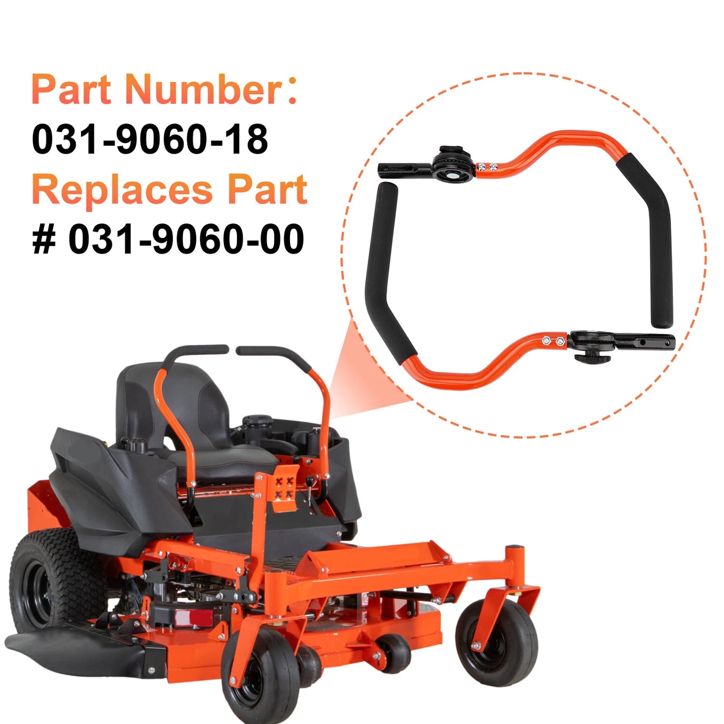For Bad Boy Mower OEM 031-9060-00 031-9060-18 Adjustable Steering Arm Kit