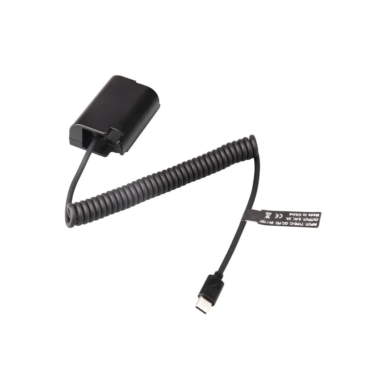 USB-C to DMW-BLK22/DCC17 Dummy Battery Power Cable For Panasonic GH3 Camera