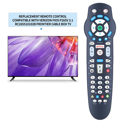 Remote Control For Verizon Fios P265v 3.1 RC2655101/02B Frontier Cable Box TV