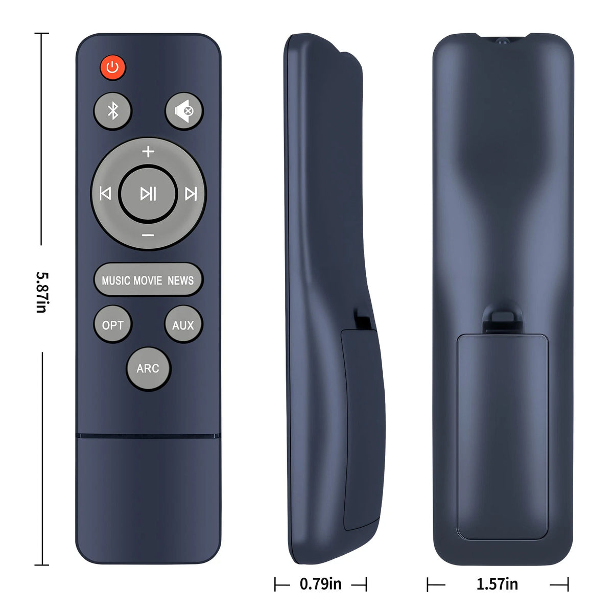 Replacement Remote Control For MZEIBO Sound Bar